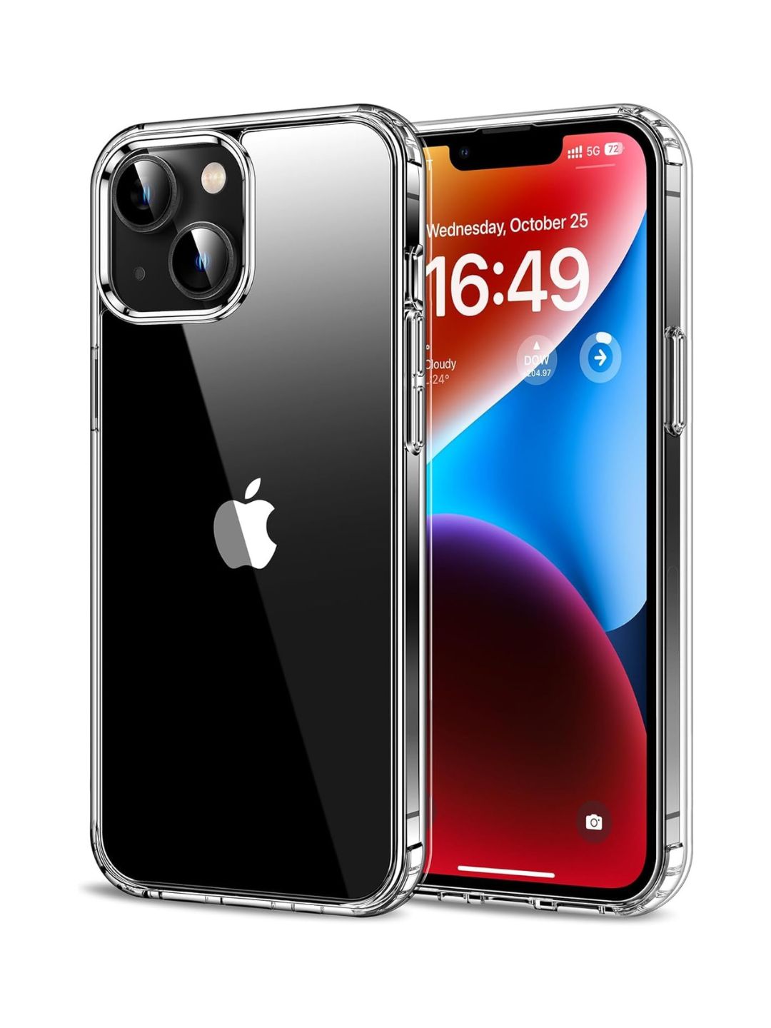 Premium Clear Shockproof Hard Back Cover